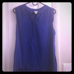 Merona royal blue blouse size M